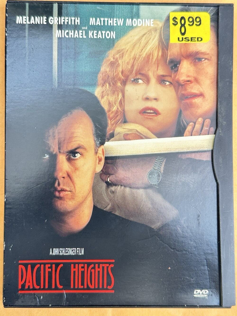 Pacific Heights - DVD - 1990 Michael Keaton Melanie Griffith 90s Cult Thriller!